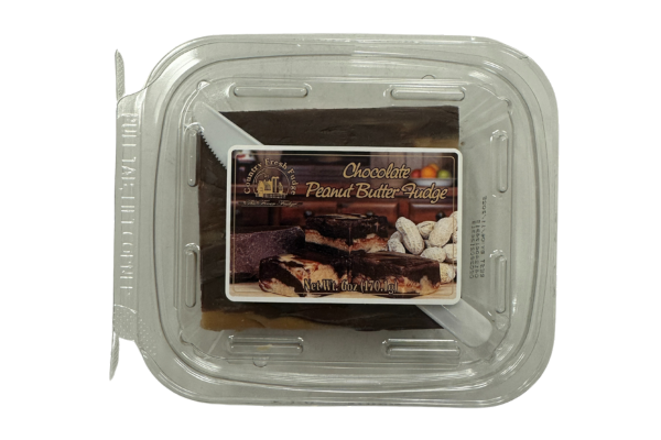 Chocolate Peanut Butter Fudge (6 oz)