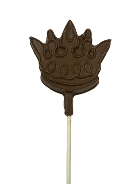Milk Chocolate Crown Lollipop