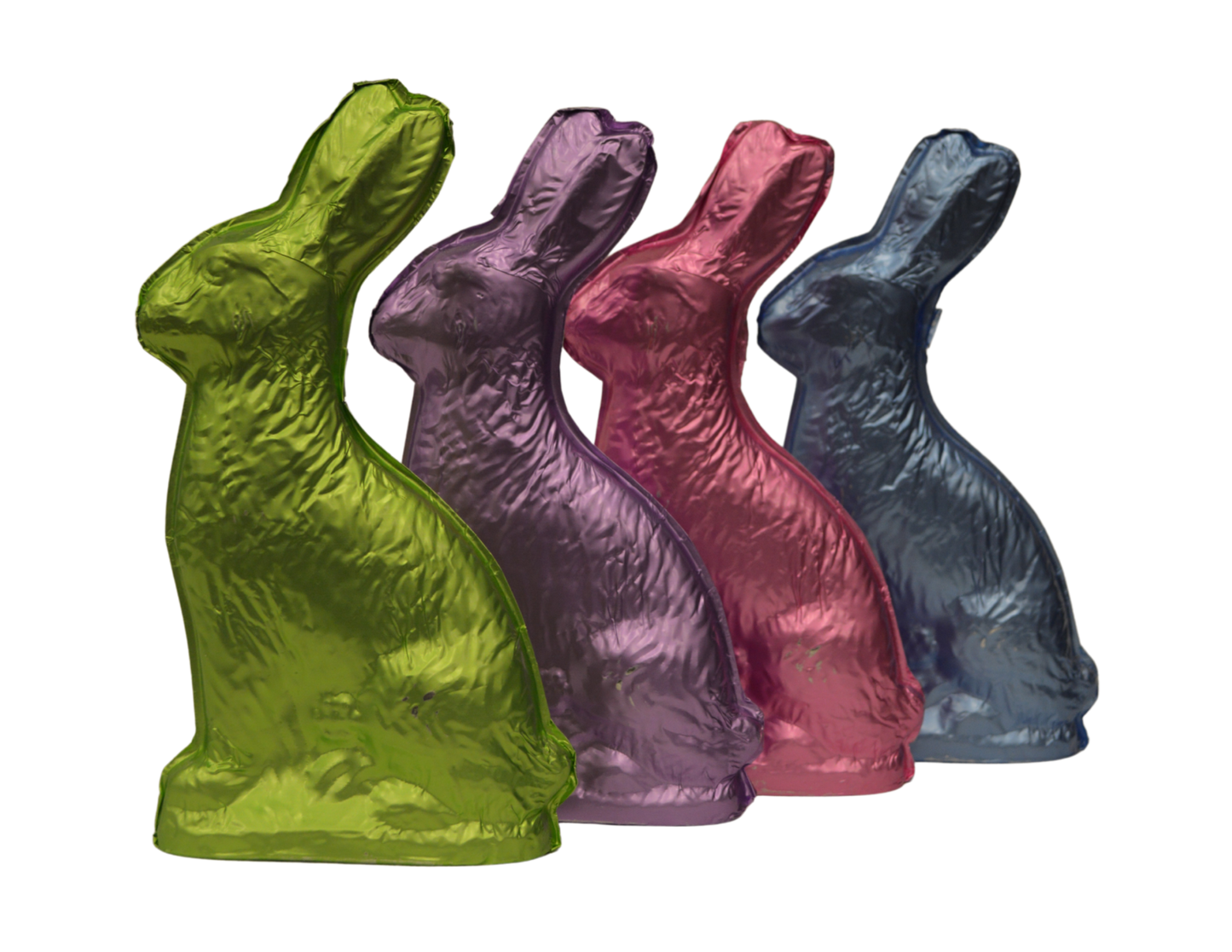 Milk Chocolate Solid Foiled Bunny- 15 oz