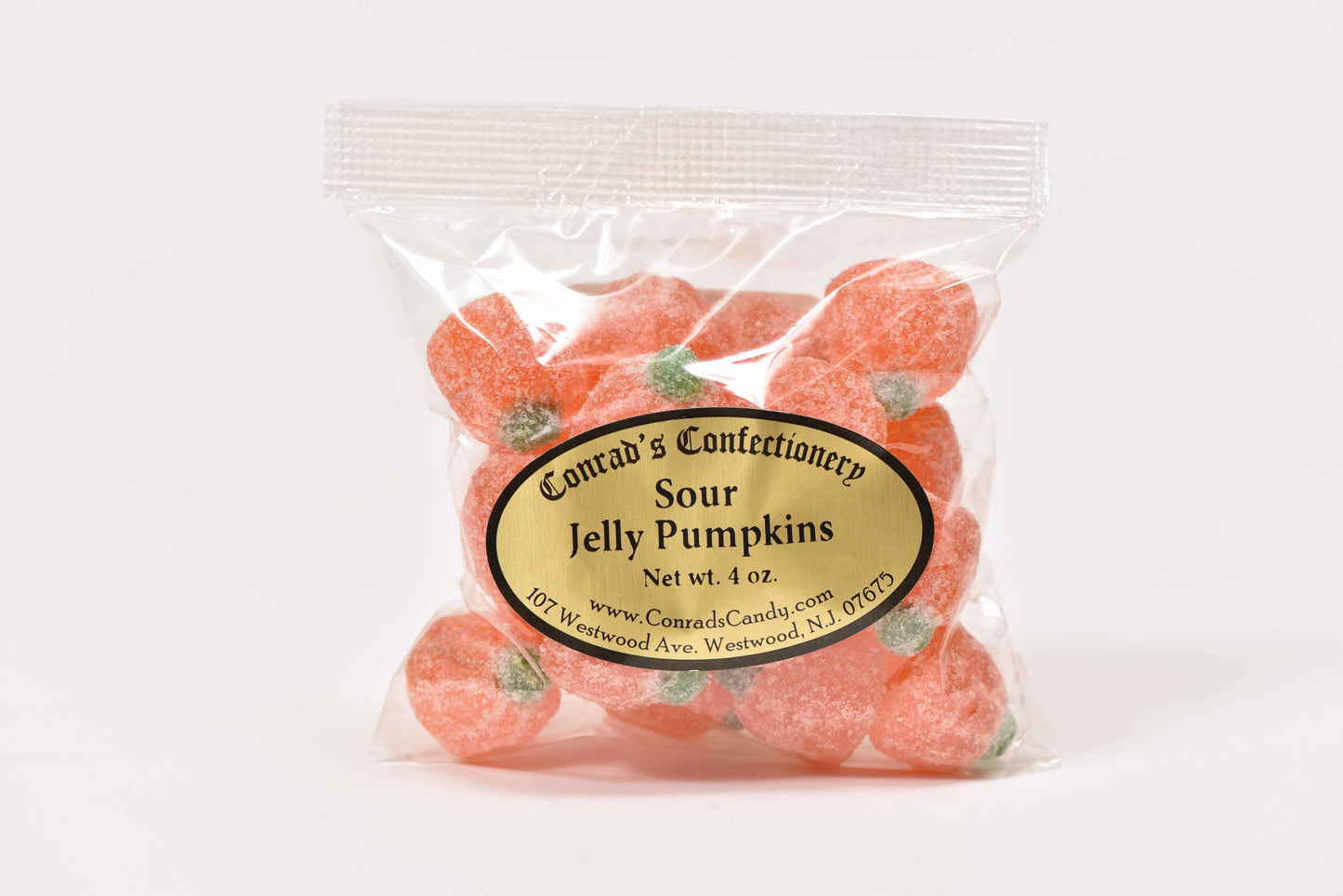 Sour Jelly Pumpkins - Conrad's Confectionery
