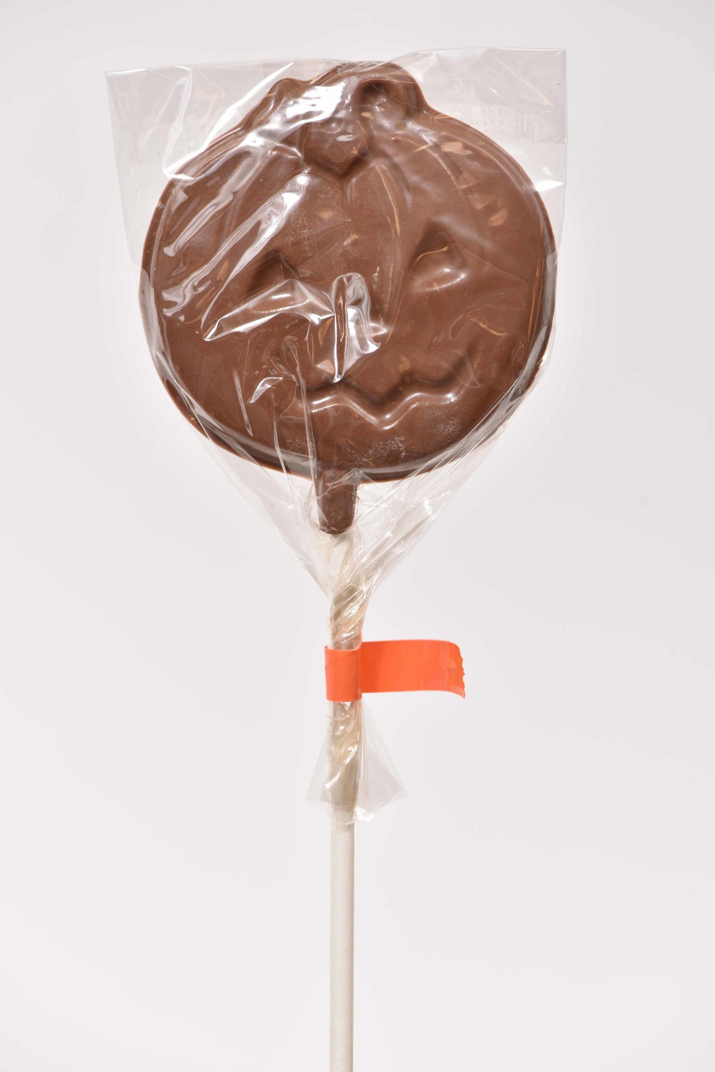 Milk Chocolate Jack O Lantern Pop - Conrad's Confectionery