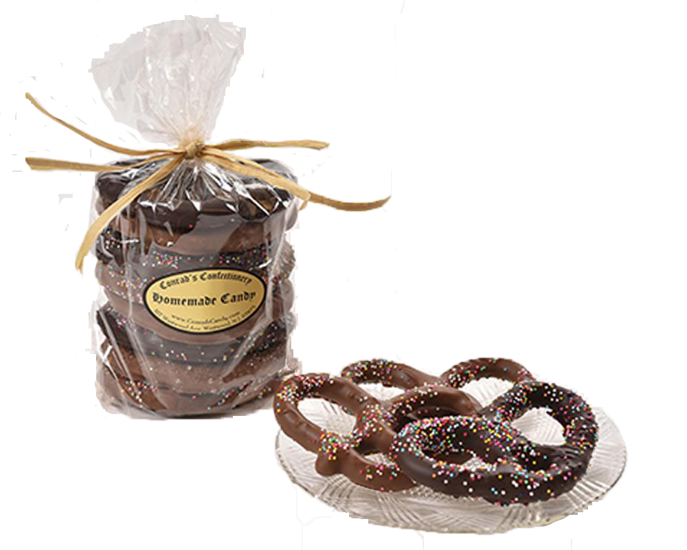 Milk/Dark Chocolate Big Pretzels Eight Pack