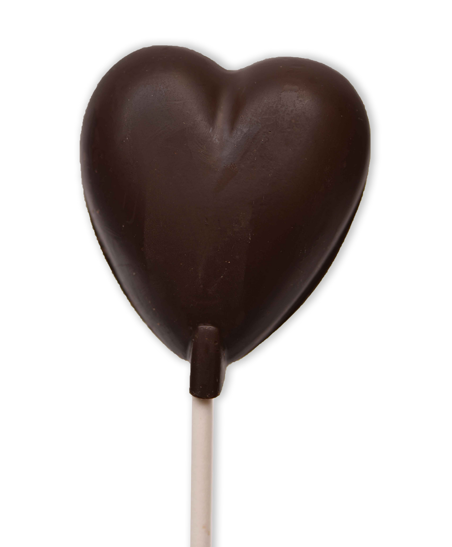 Dark Chocolate Heart Pop - Conrad's Confectionery