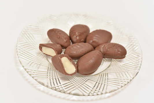 Milk Chocolate Brazil Nuts (Half Pound Box) - Conrad's Confectionery