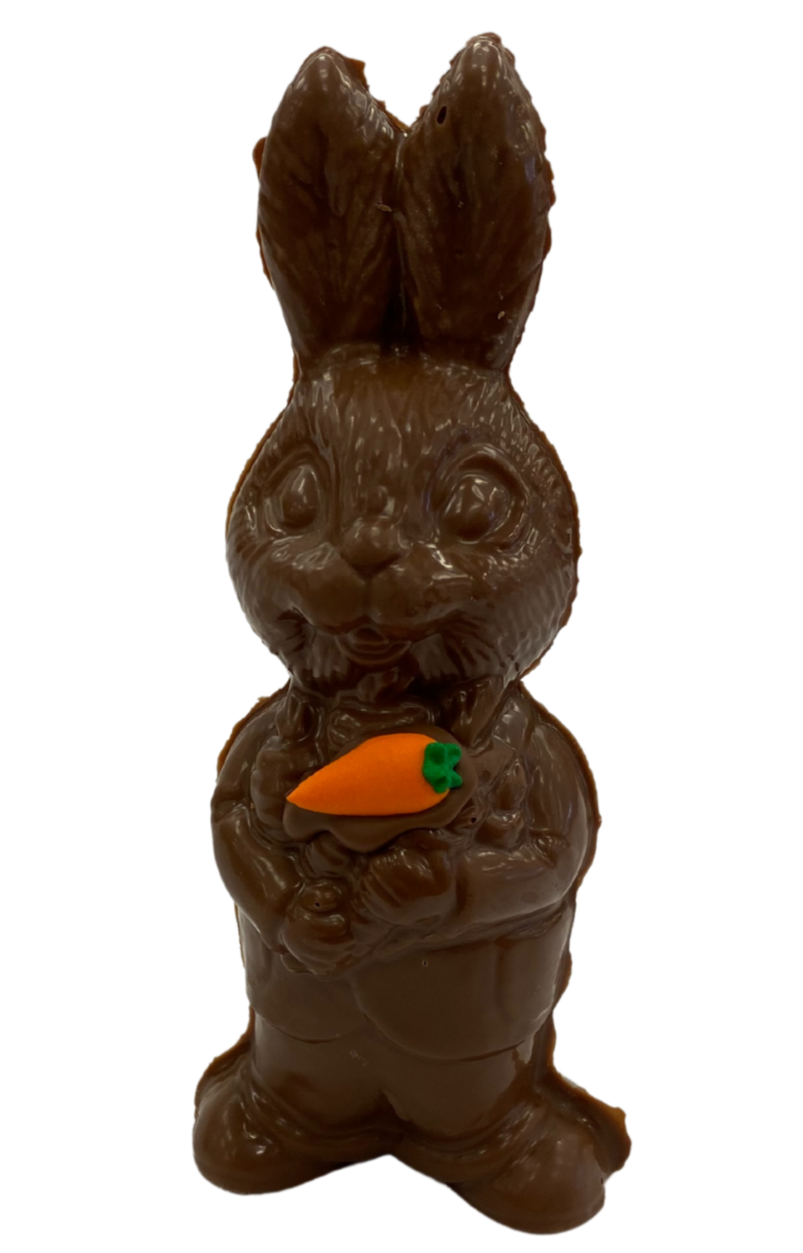 6" Milk Chocolate Easter Bunny # 1B - "Little Jimmy"