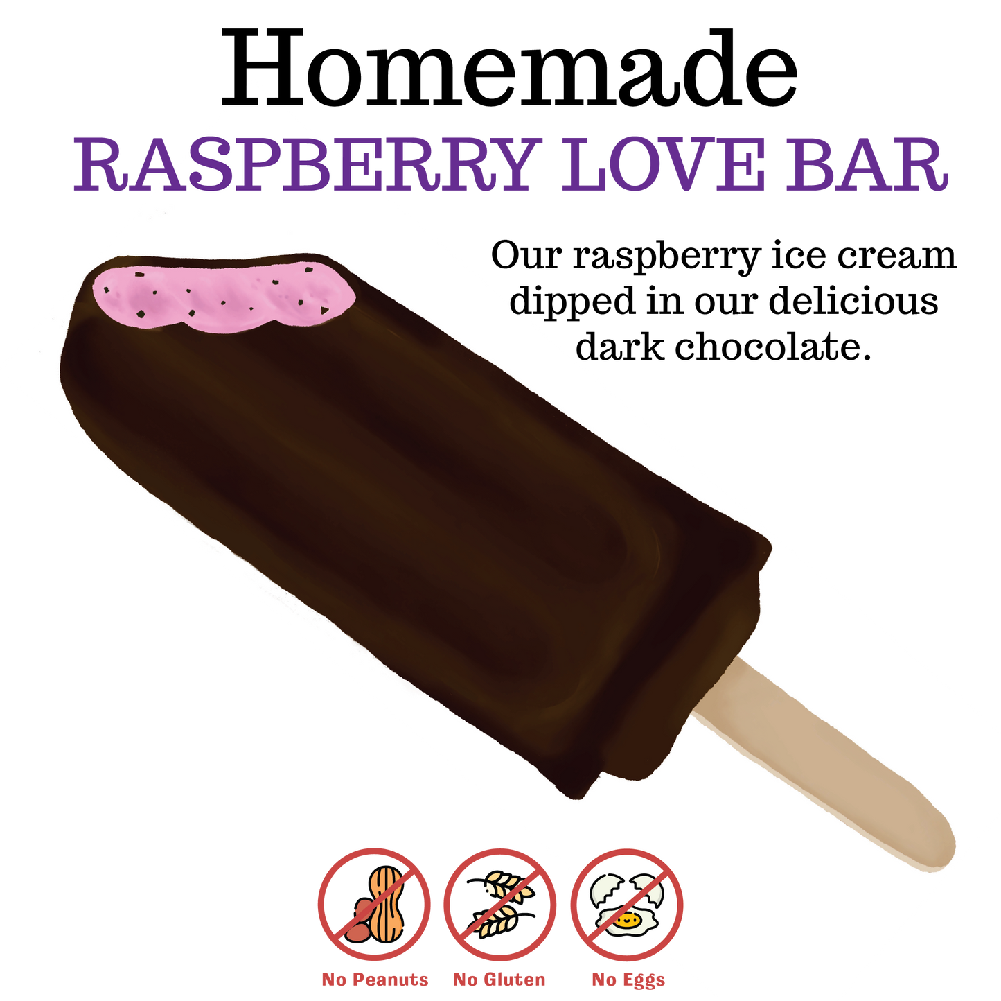 Raspberry Love Bar