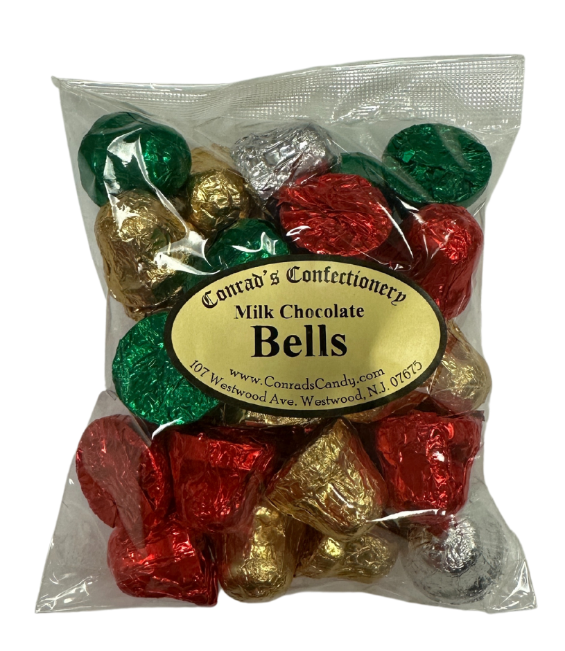 Milk Chocolate Foiled Bells (8 oz)