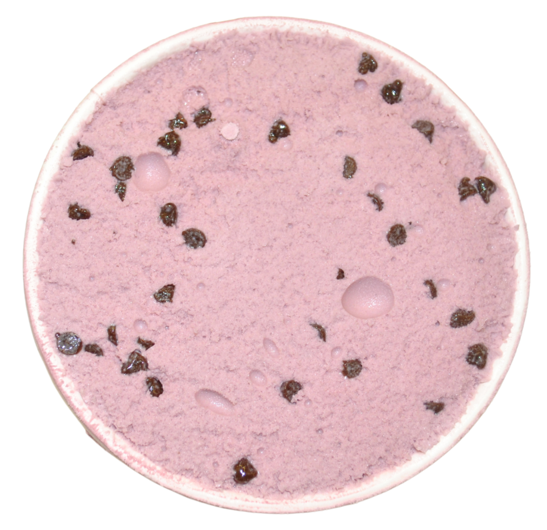 Raspberry Chocolate Chip Ice Cream Pint (Shipping Not Available)