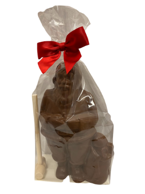 Milk Chocolate "Smash" Santa