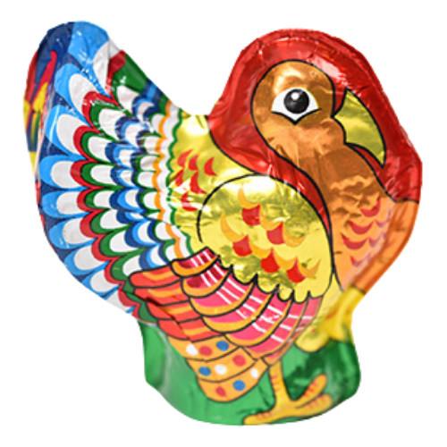 Milk Chocolate Hollow Foil Turkey 1 oz