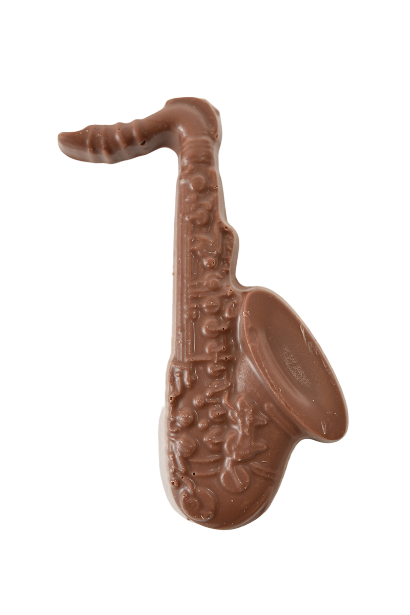 Milk Chocolate Saxophone (Solid)
