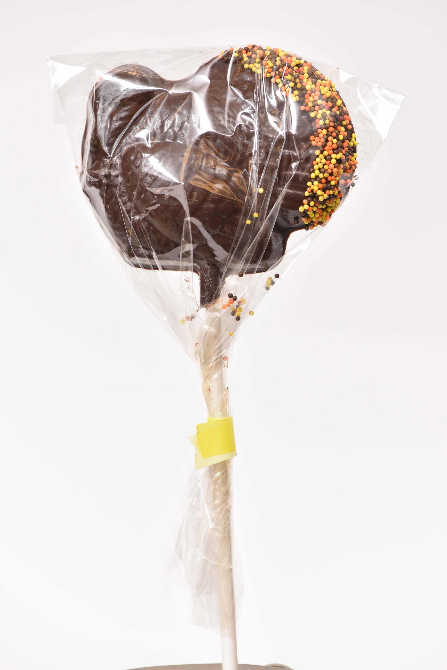 Dark Chocolate Deco Tail Turkey Pop - Conrad's Confectionery