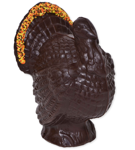 6" Dark Chocolate model "C" Turkey - Conrad's Confectionery