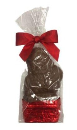 6" Milk Chocolate "Chimney" Santa