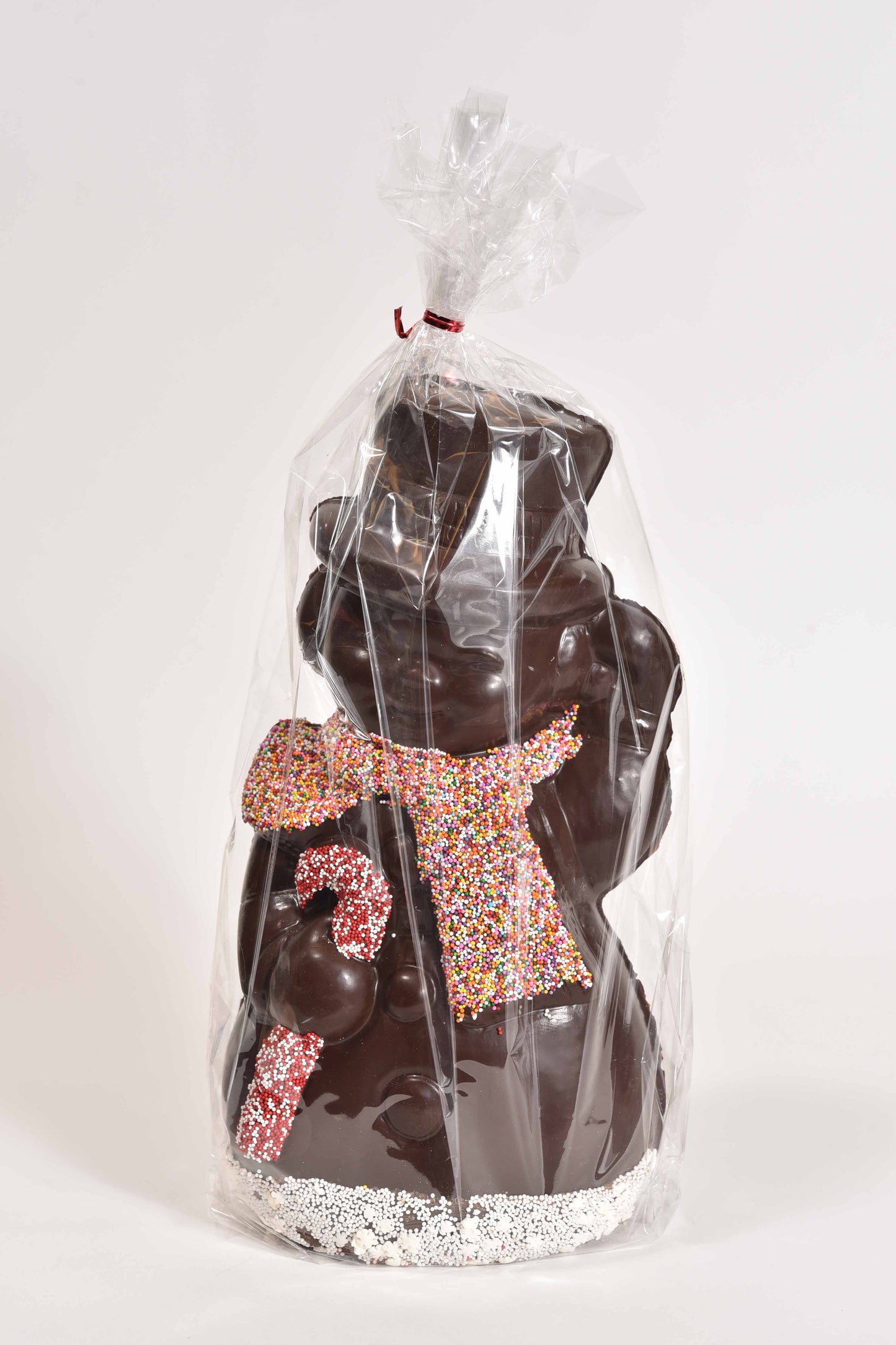 12" Dark Chocolate Large Snowman Model X-106 - Conrad's Confectionery