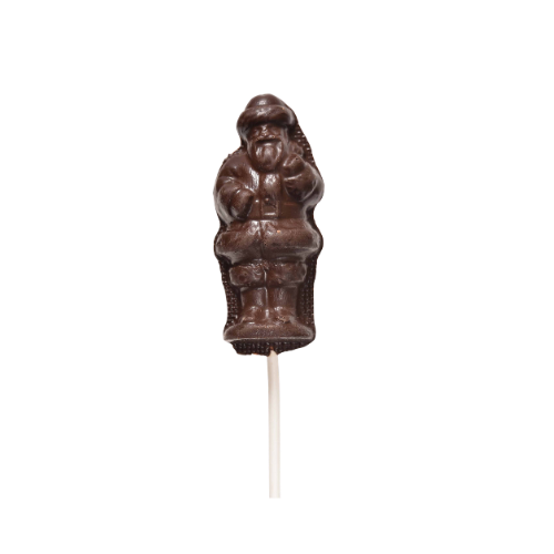 Dark Chocolate Santa Pop