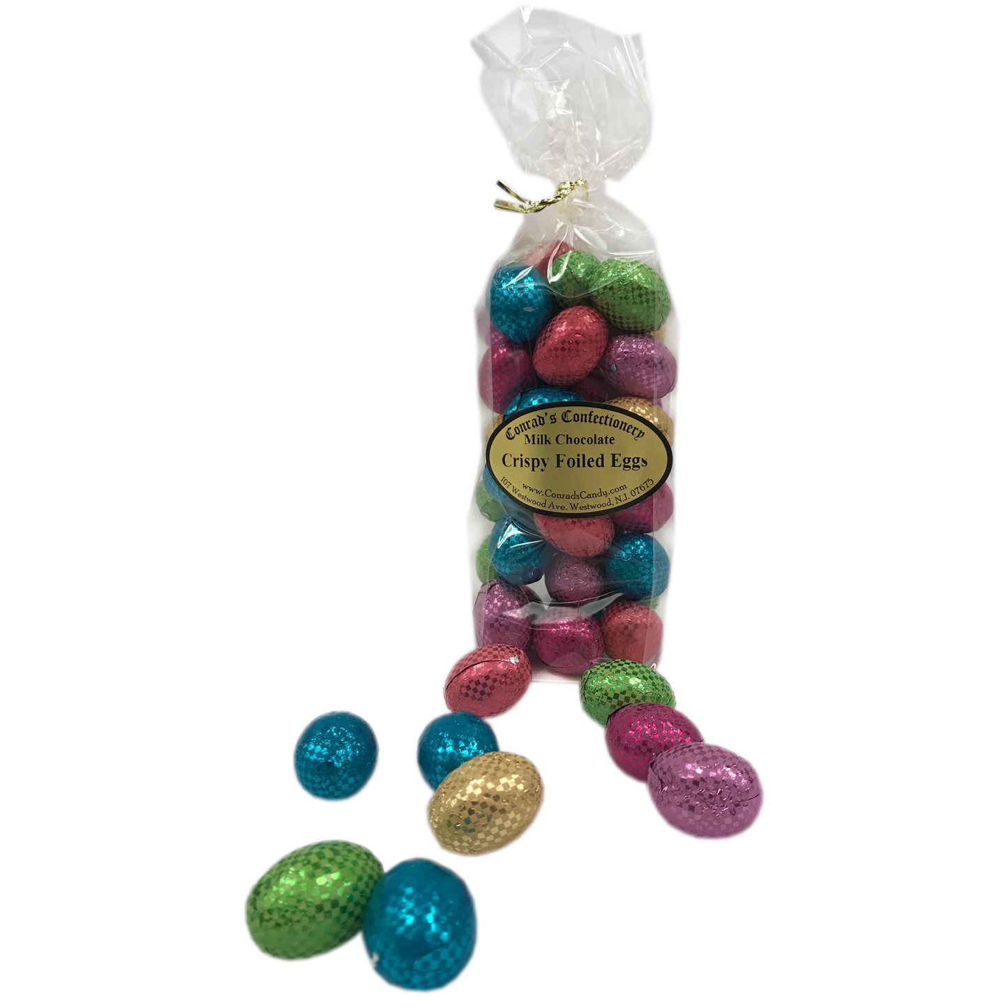Milk Chocolate Crispy Eggs- 8 oz bag