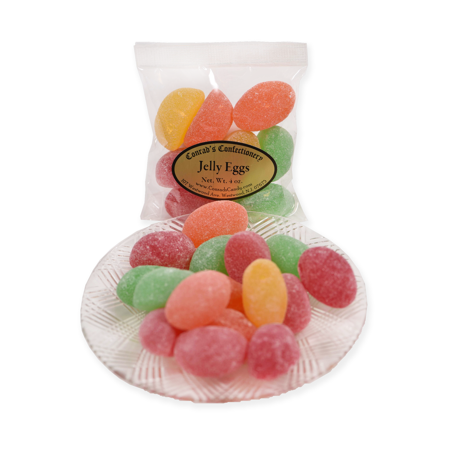 Jelly Eggs- 4 oz bag