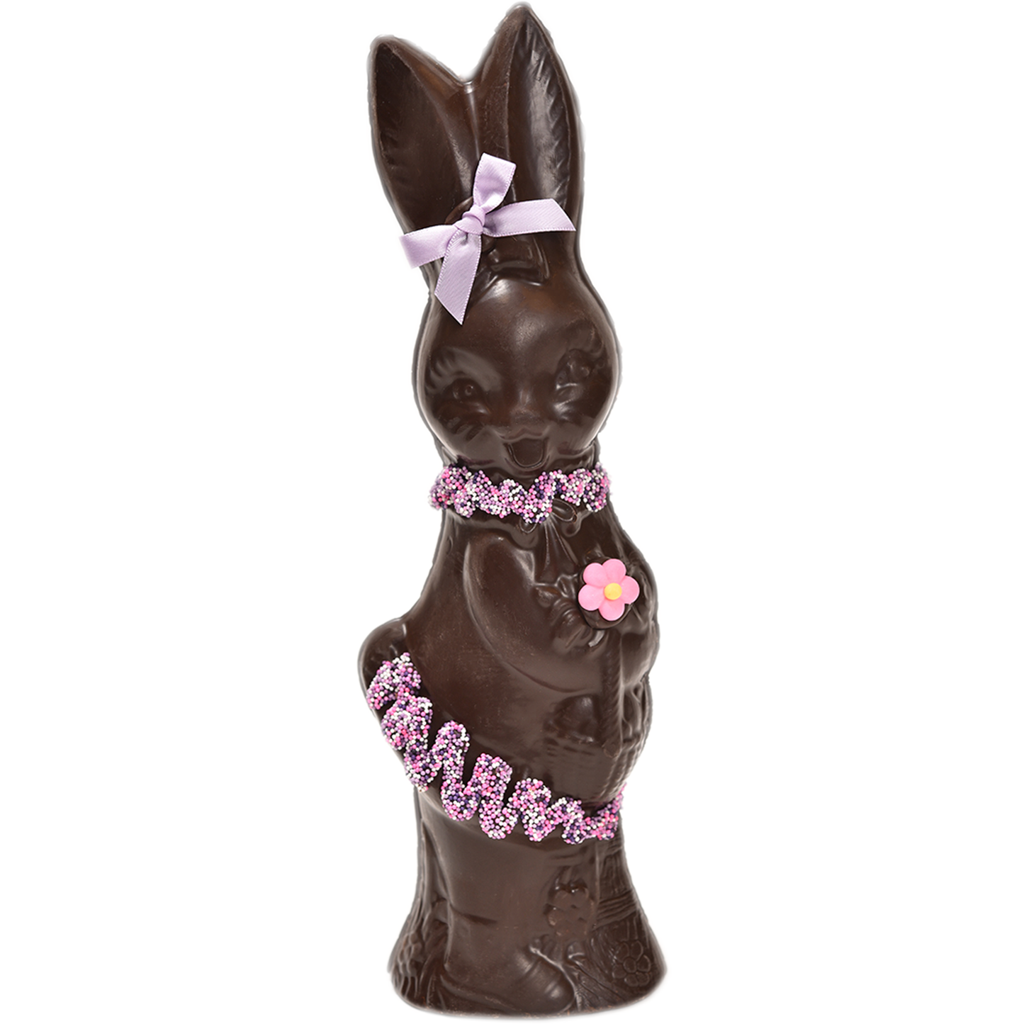 12" Dark Chocolate Easter Bunny # 96G - "Tall Girl Bunny