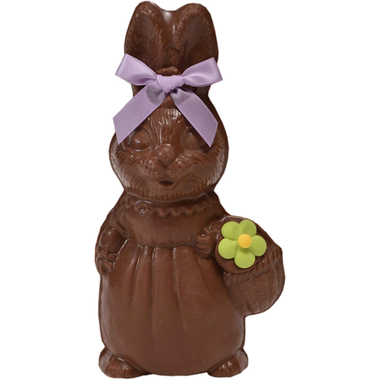 6" Milk Chocolate Easter Bunny # 1G - "Little Irene"