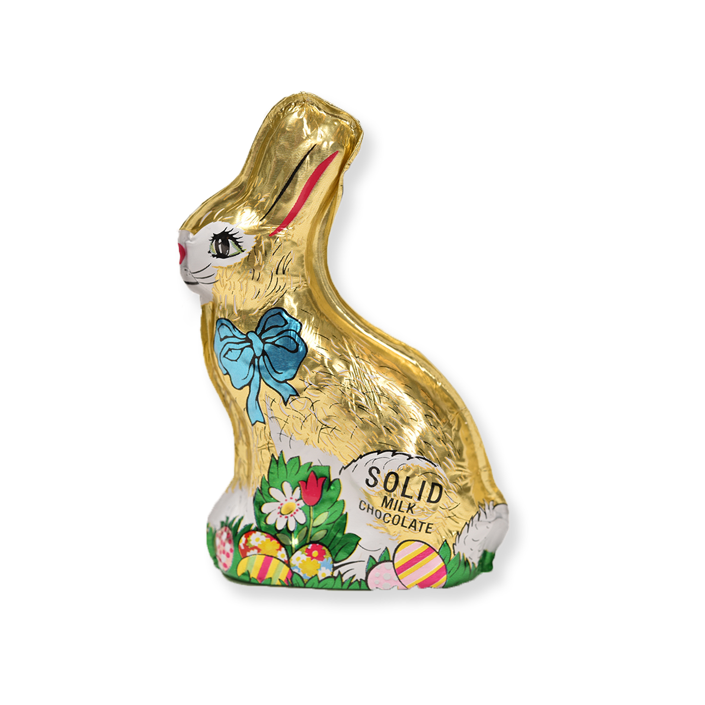 Milk Chocolate Solid Foiled Bunny (2.5 oz)