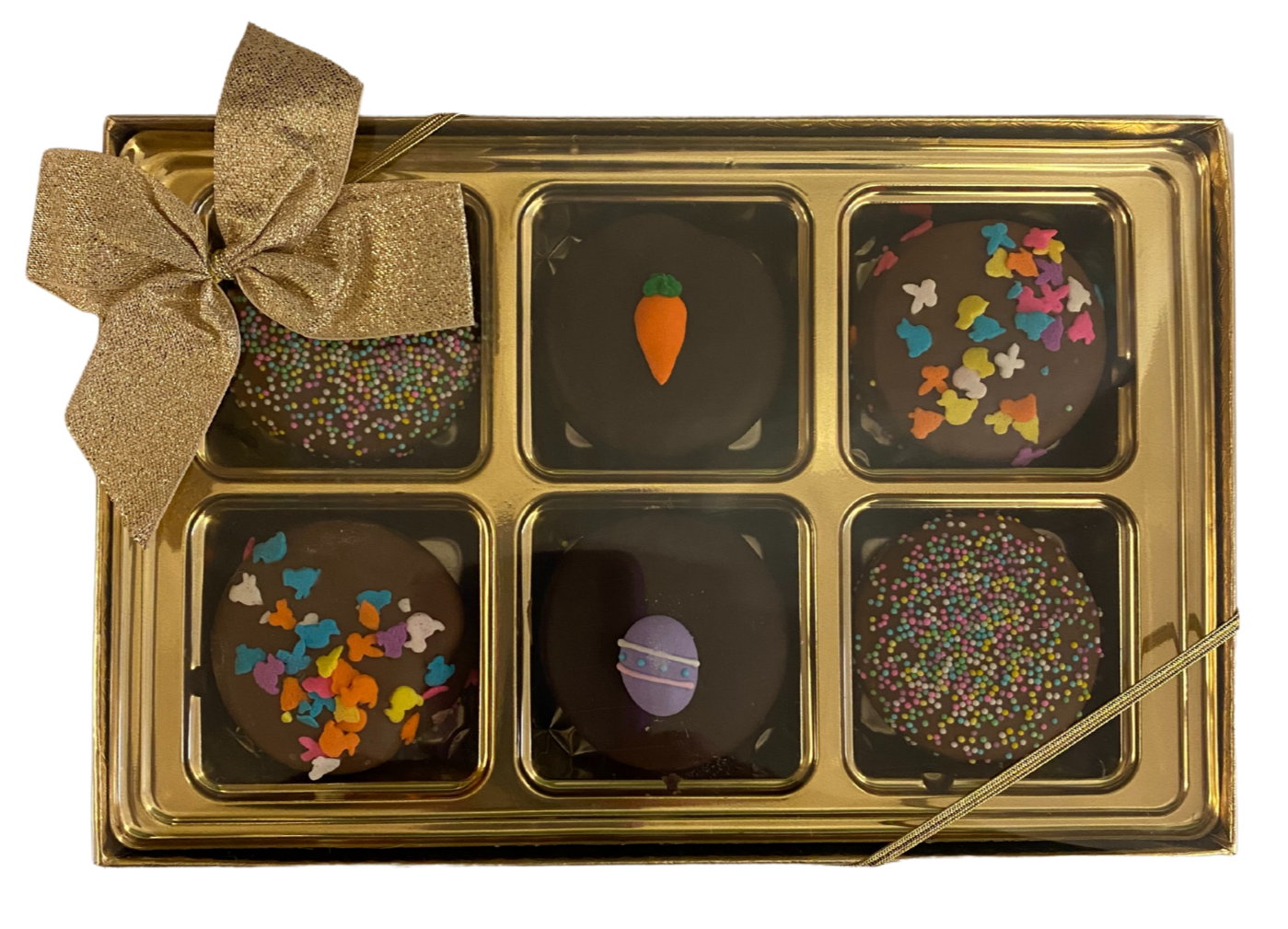 Easter Themed Chocolate Covered Oreos (6 Pack)