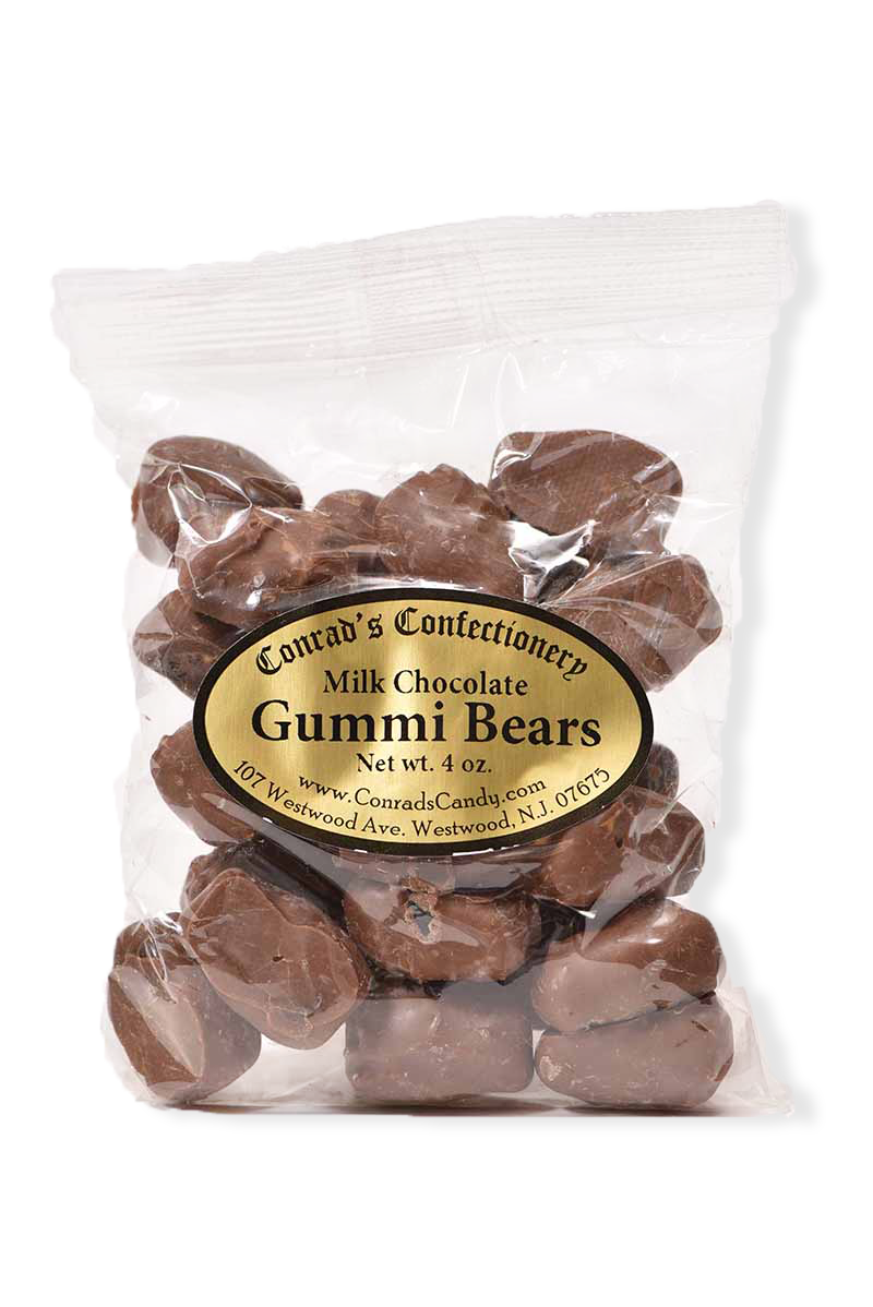 Milk Chocolate Gummi Bears- 4 oz bag