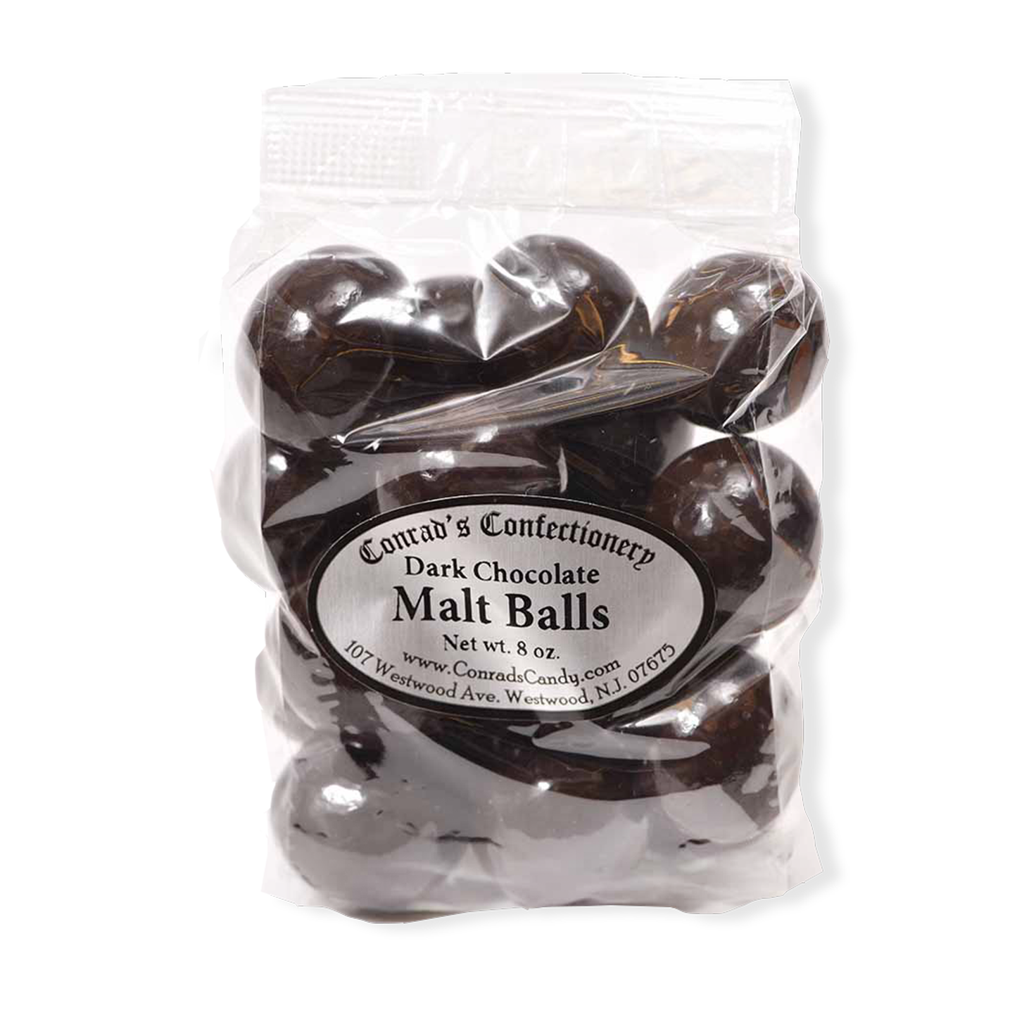 Dark Chocolate Malt Balls- 8 oz bag