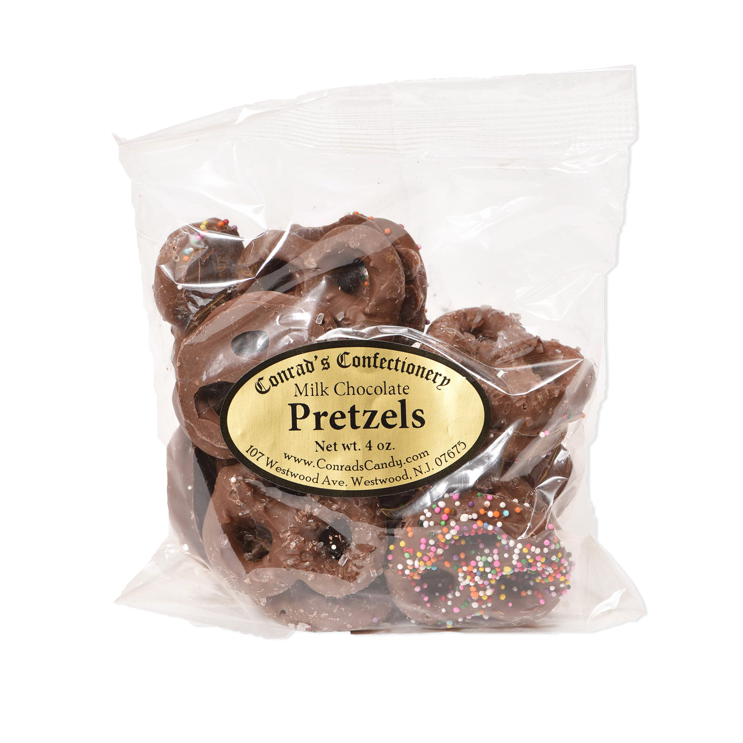 Milk Chocolate Mini Pretzels- 4 oz bag