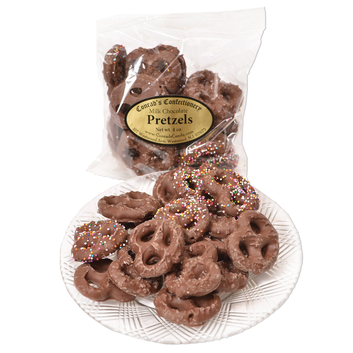 Milk Chocolate Mini Pretzels- 4 oz bag