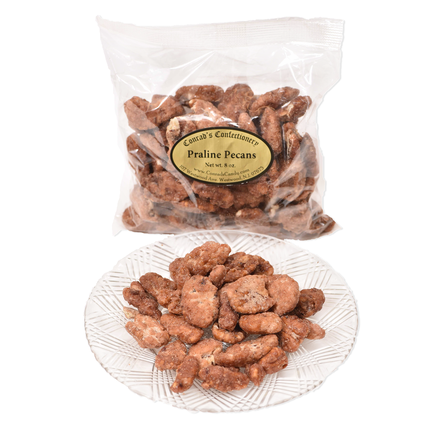 Praline Pecans- 8 oz bag