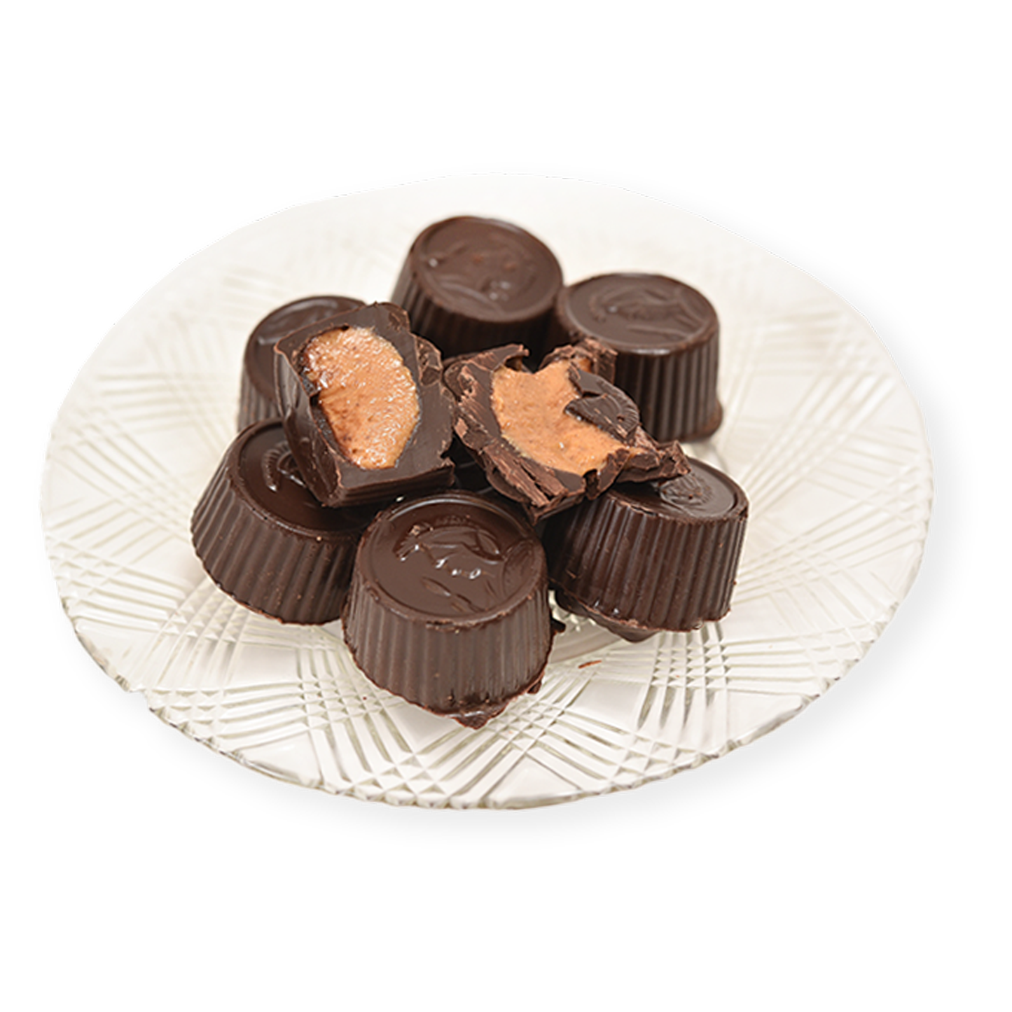 Dark Chocolate Peanut Butter Cups (Half Pound Box)