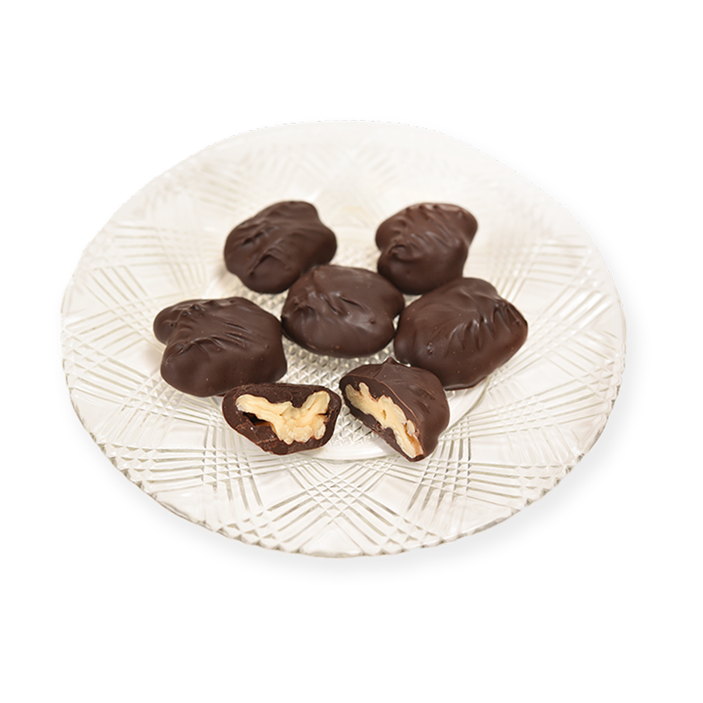 Dark Chocolate Walnuts (Half Pound Box)
