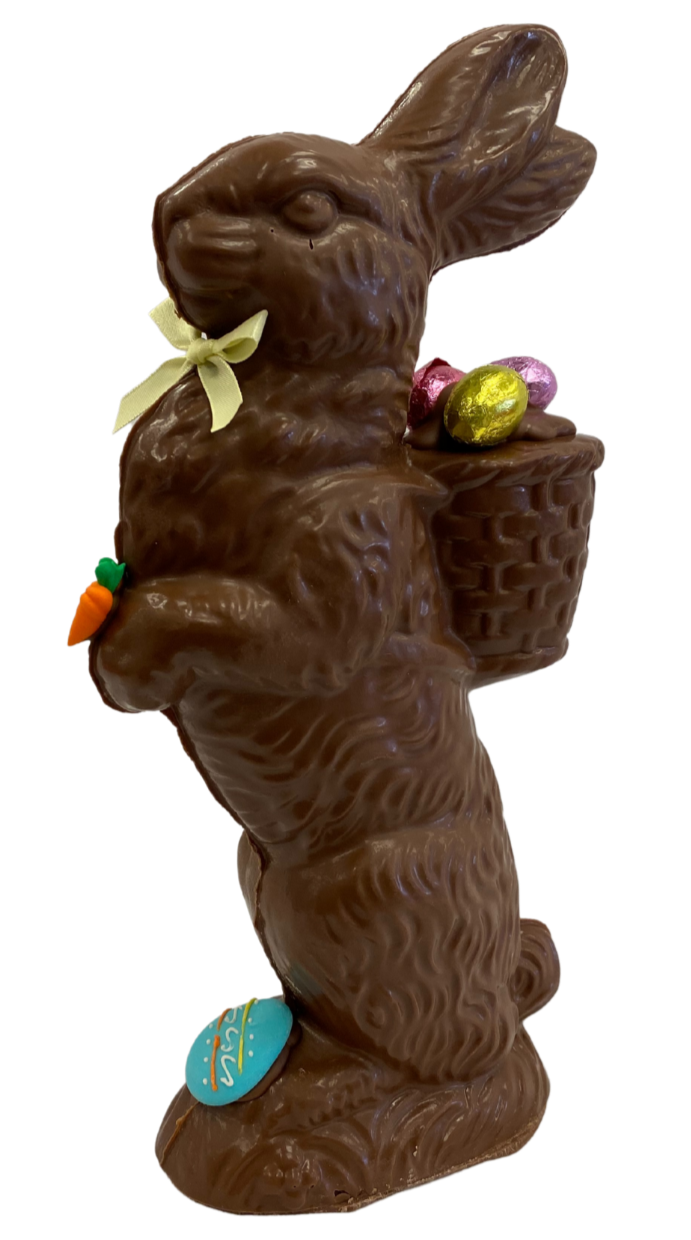 12.5" Milk Chocolate Easter Bunny # 52 - "Large Fred's Favorite"