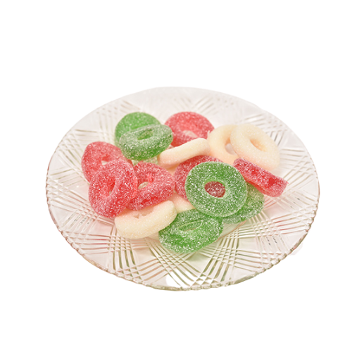 Christmas Gummi Wreaths- 4 oz bag