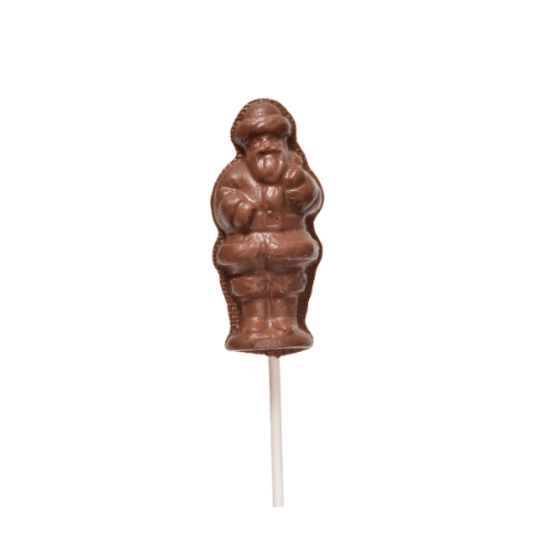 Milk Chocolate Santa Pop