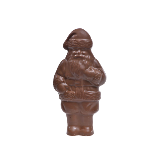 Solid 5.75" Milk Chocolate Santa