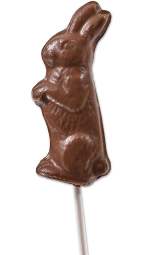 Milk Chocolate Tall Bunny Lollipop - Conrad's Confectionery