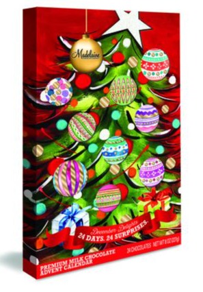 Christmas Tree Advent Calendar