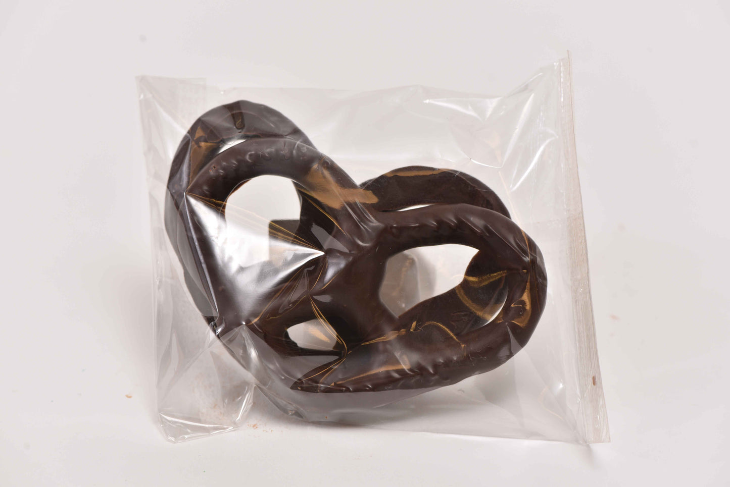 Dark Chocolate Big Pretzels Two Pack, Decorated