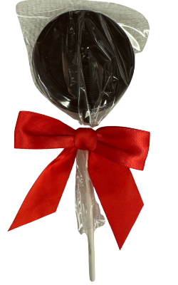 Dark Chocolate Round Lollipop