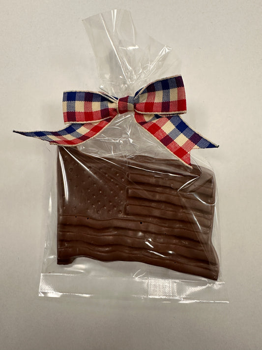 Milk Chocolate American Flag