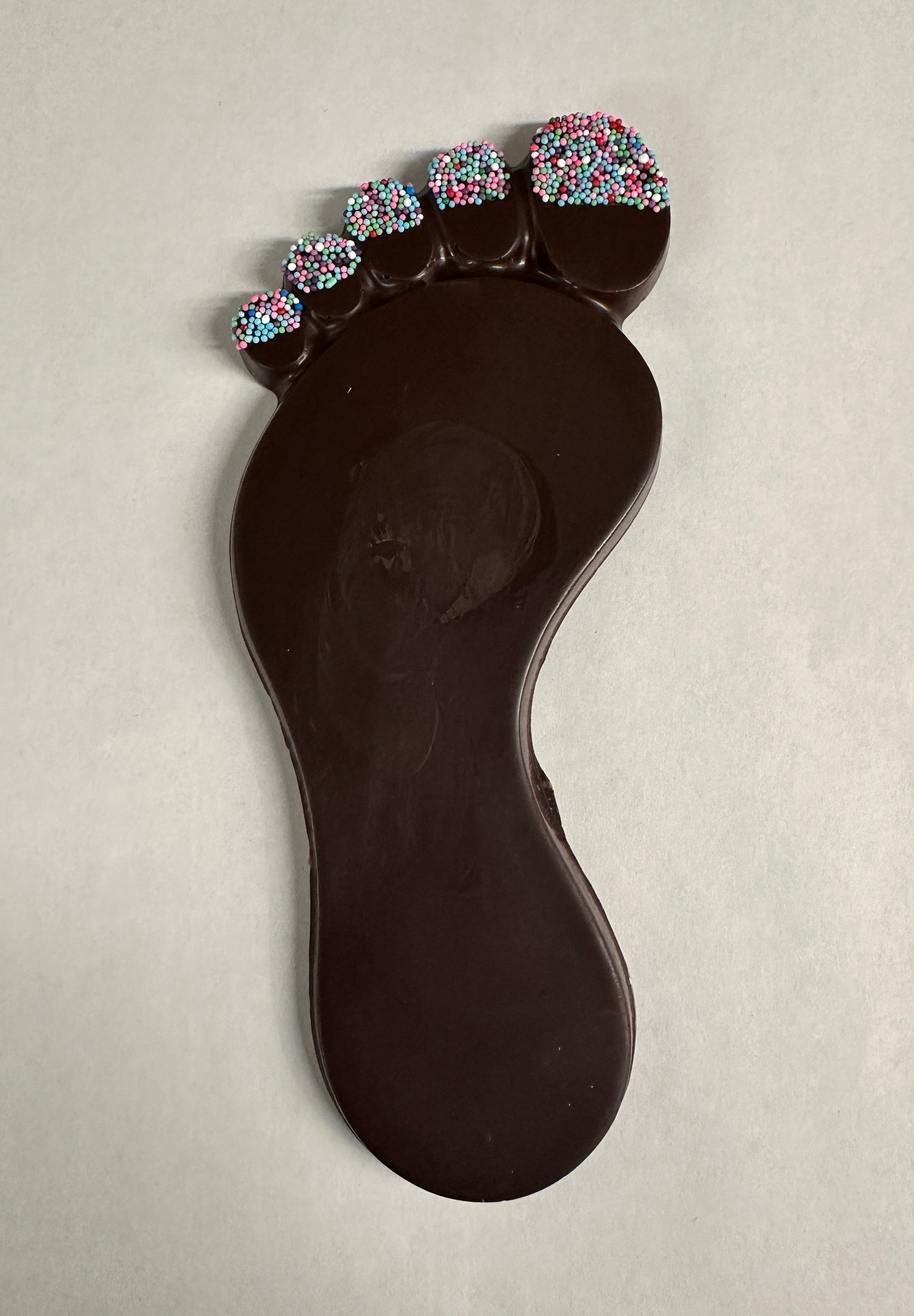 Dark Chocolate Pedicure Foot