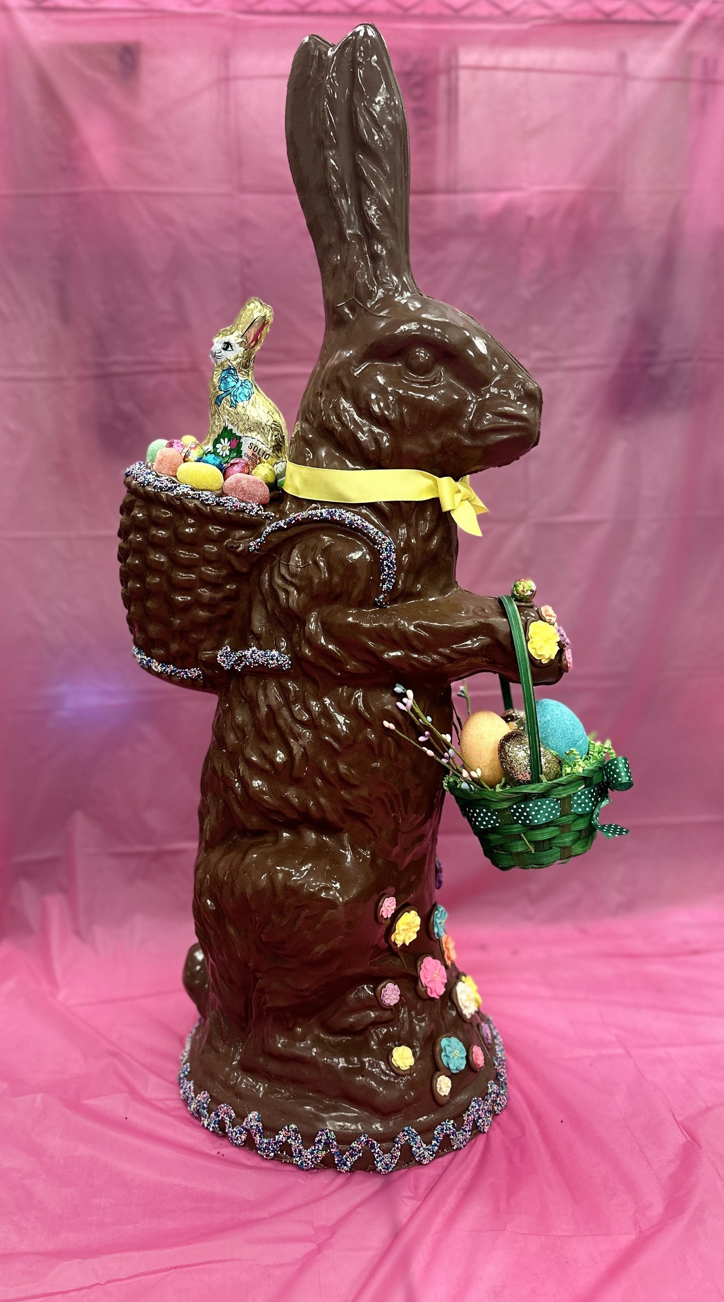 36" Milk Chocolate Easter Bunny # 51 - "Grand Poo Bah Bunny"