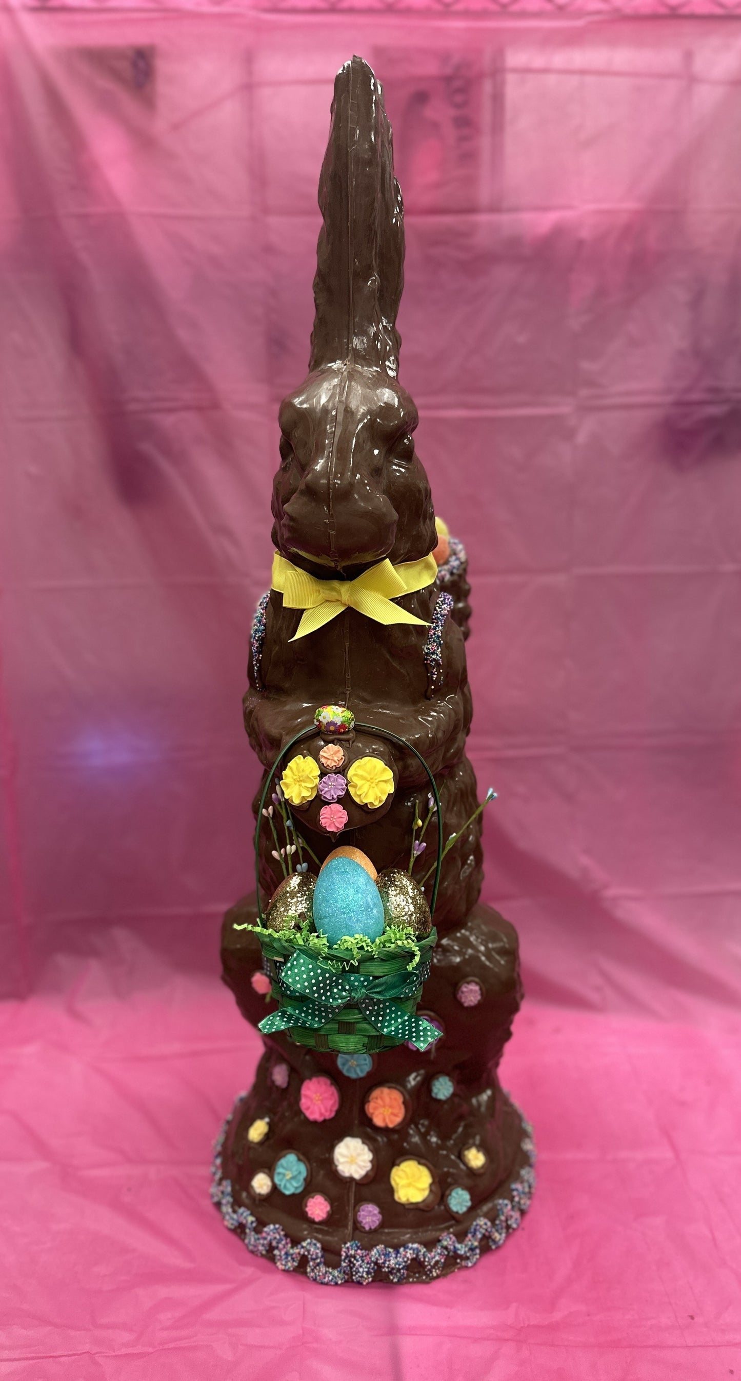 36" Milk Chocolate Easter Bunny # 51 - "Grand Poo Bah Bunny"