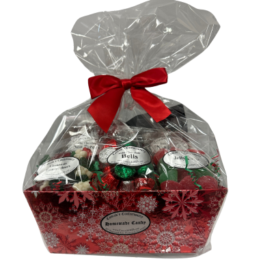 Small Rectangle Christmas Basket (9.5"x 6")