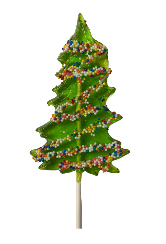 Christmas Tree Pop (hard candy)