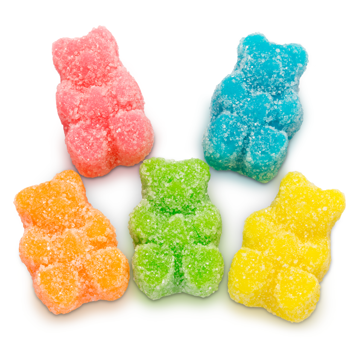 Sugar Sanded Gummi Bears- 4 oz bag