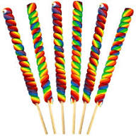 Twisty  Hard Candy Lollipop
