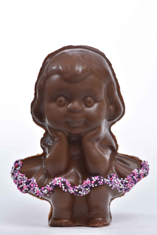 Milk Chocolate Little Girl (Hollow) - Conrad's Confectionery